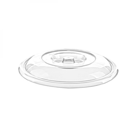 Крышка пластиковая для таза прозрачная 13 л Ddstyle