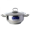 Мини изображение Кастрюля нерж сталь  2,5 л мет крышка мет ручка индукция Pot Gastroo Arian
