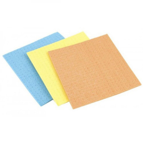 Салфетка из целлюлозы 3 шт 15*15 см ЭКО ЕвроХаус