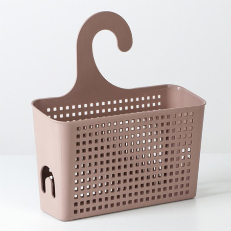 Корзинка пластиковая навесная 24*9*26 см с петлей латте Лофт Violet