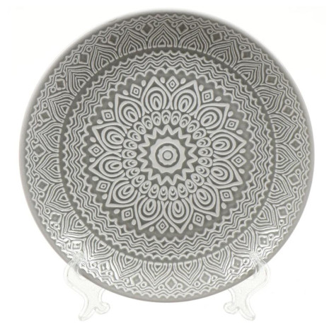 Тарелка керамическая обеденная 27 см Таяна Daniks