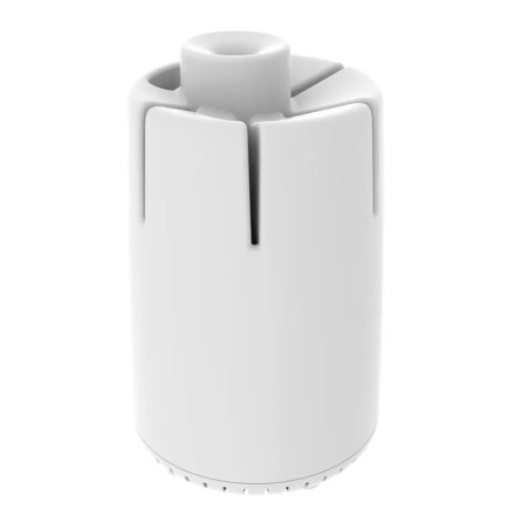 Подставка пластиковая для ножей 16*16*25 см цилиндр белый универсальная Альт-Пласт Подставка пластиковая для ножей 16*16*25 см цилиндр белый универсальная Альт-Пласт