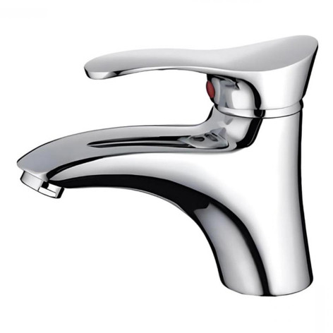 Смеситель для умывальника однорыч. 40мм гайка Латунь Хром Ledeme L1001