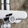 Мини фотография Смеситель для ванны однорыч. 35мм излив - 300мм дивертор в корп. Латунь Хром Ledeme L2234
