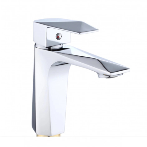 Смеситель KNOIS для умывальника однорыч. Латунь Хром (12) K100020