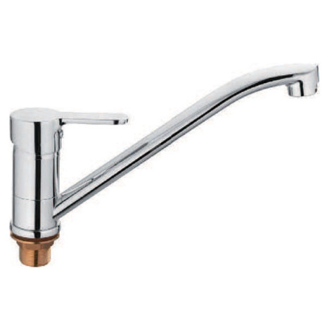 Смеситель для кухни однорычажный Accoona A4167 Хром Излив 22,5см