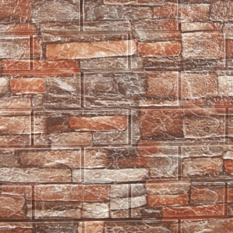 Панель стеновая самоклеящаяся 3D Кирпич желтый мрамор 0,7х0,77м (толщ. 0,4см) Панель стеновая самоклеящаяся 3D Кирпич желтый мрамор 0,7х0,77м (толщ. 0,4см)