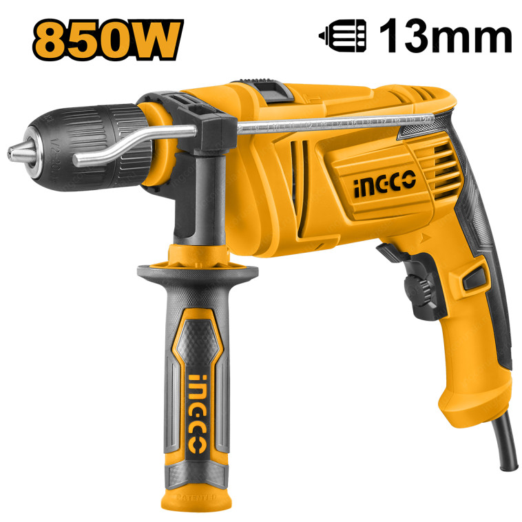 Дрель ударная INGCO  850Вт. 0-2700об/мин. INDUSTRIAL(6) ID8508-2
