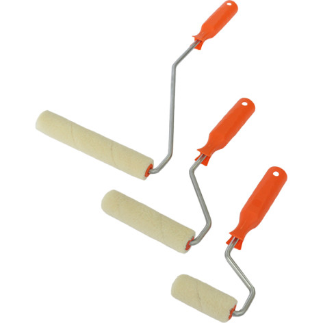 Мини-валик велюр 150*15мм, бюгель 6мм DECOR