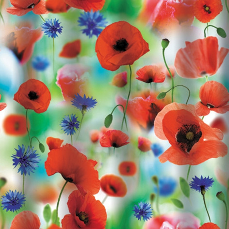 Штора для ванной 180х180см полиэстер Маки