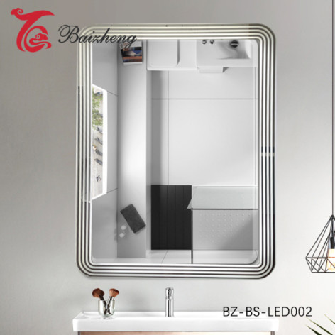 Зеркало 60*80 см с LED-подсветкой контур полосы BZ-BS-LED002