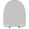 Мини картинка Сиденье для унитаза Aquant ENZO DU Classic, дюропласт, микролифт, расст 110-190 мм, мет крепл, белый