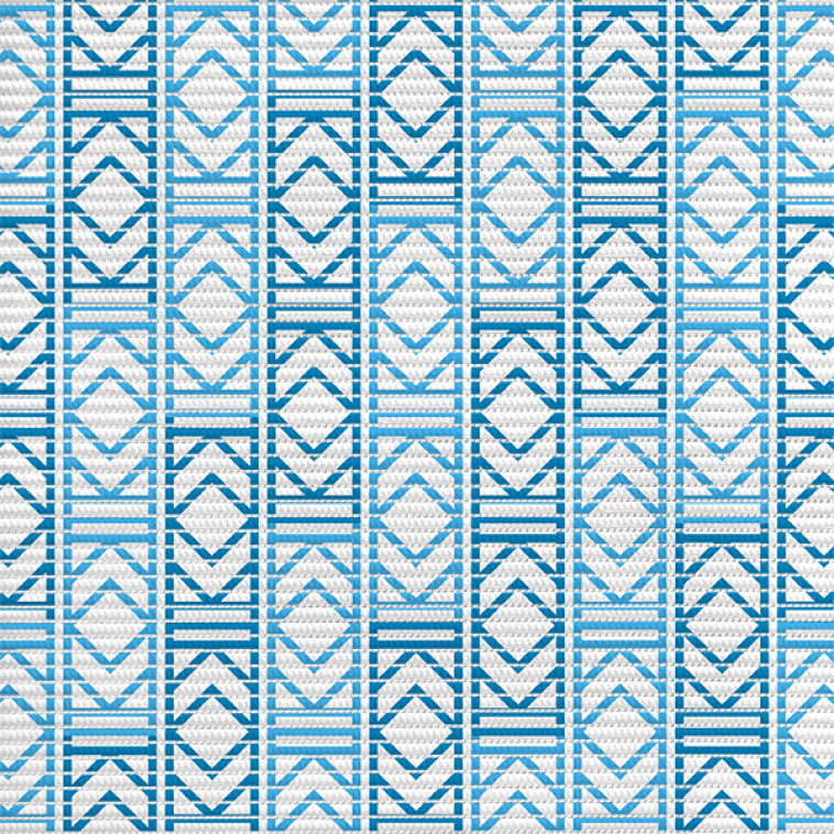 Коврик для ванной ПВХ 0,65*15м ПРЕОБРАЖЕНИЕ 214PT-blue