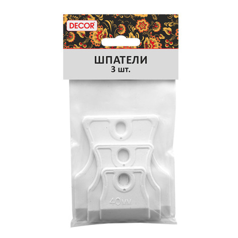 Набор шпателей резиновых 