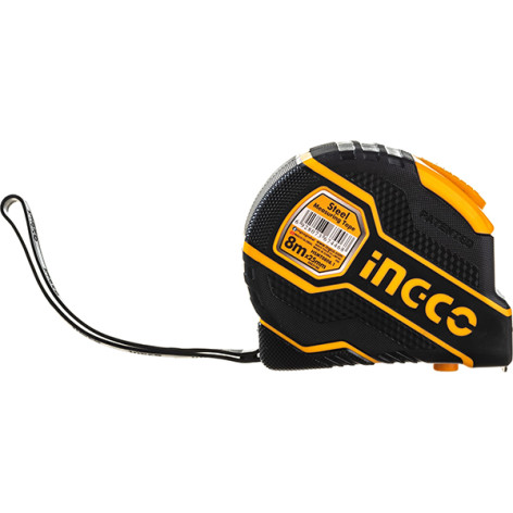 Рулетка  8м*25мм INGCO обрезиненная HSMT08825-1