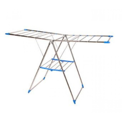 Сушилка металлическая напольная для белья 155*62*98 см доп упак Baizheng