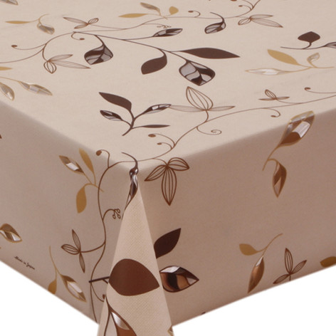 Клеенка ПВХ 1,4*20 м арт LP-186 BE/BR Meiwa