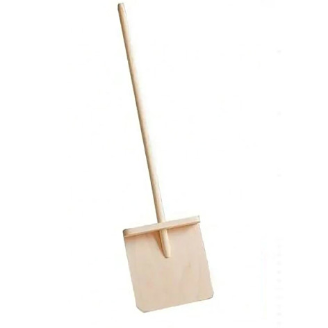 Лопата снеговая деревянная 20*16*50 см детская