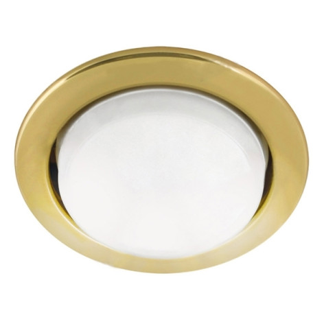 Светильник встраиваемый  СВ 01-06 GX53 220B 50 Гц золото TDM