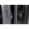 Миниатюра Душевая кабина 90x90x200 KNOIS KN882E проф серебристый матов алюминий, 1/4 круга, низкий поддон