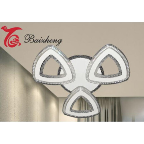 Люстра светодиодная 47*8 см пульт Baizheng SS-3489-3C