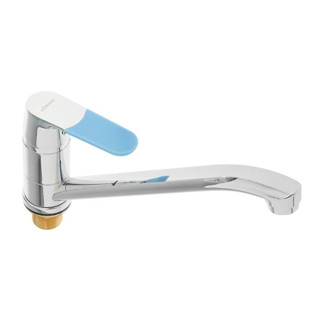 Смеситель для кухни однорычажный Accoona A4119 Хром Излив 22 см