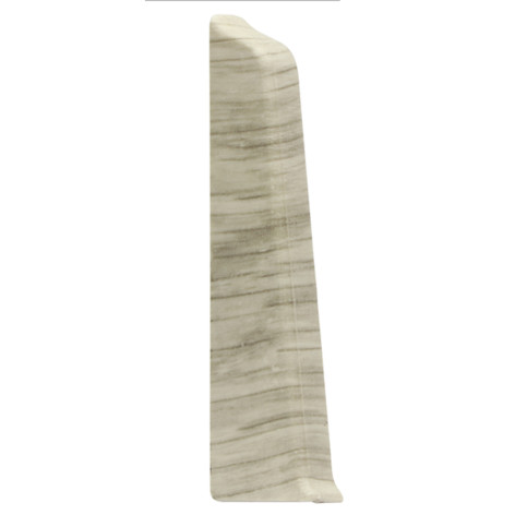 Торцевик Line Plast LS004 Аруша светло-серый левый 85мм