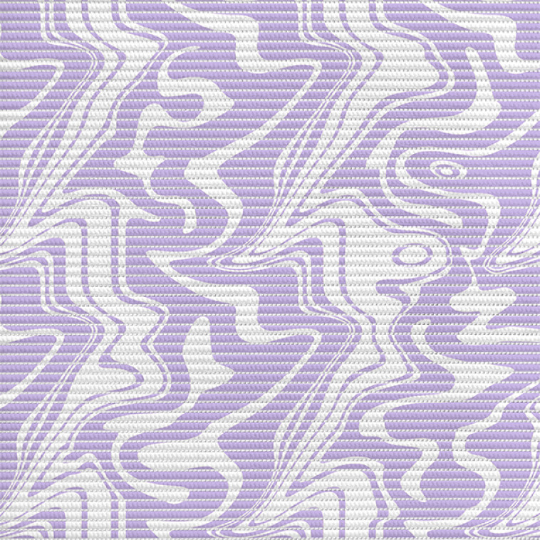 Коврик для ванной ПВХ 0,65*15м V39-lilac
