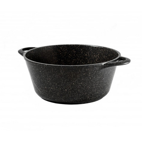 Кастрюля алюминиевая  7 л Универсальная Гранит Горница