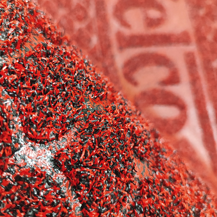 Фото Коврик придверный BAIZHENG 60*90 (Welcome) красный (Bay)