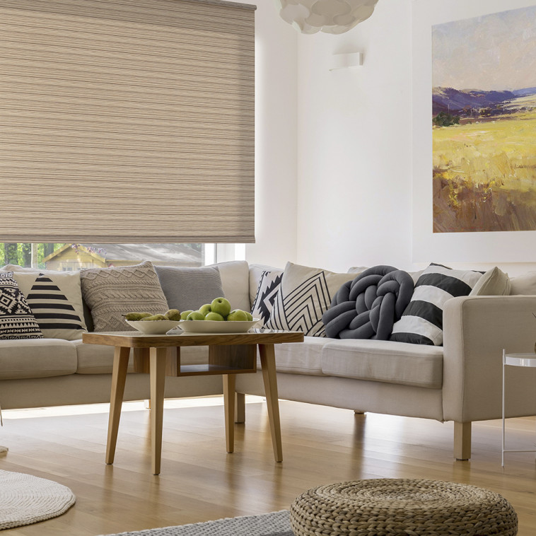 Штора рул 01М-23103 шир.47(43)см выс.170см марракеш латте Фотография Штора рул 01М-23103 шир.47(43)см выс.170см марракеш латте