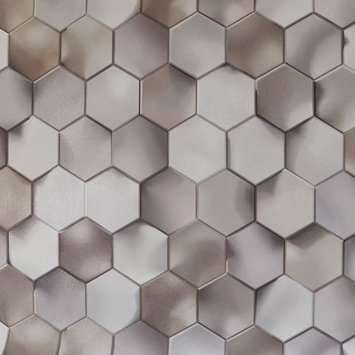 Обои флизелиновые горячего тиснения Гексагоны 77106E 1,06*10