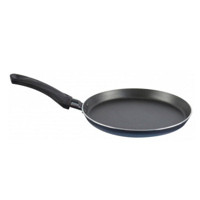 Блинница алюминиевая 18 см синий Сатин Калитва Блинница алюминиевая 18 см синий Сатин Калитва