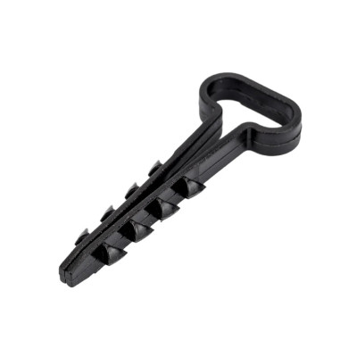 Дюбель-хомут для плоского кабеля 6-14мм черный (100шт) TDM Дюбель-хомут для плоского кабеля 6-14мм черный (100шт) TDM