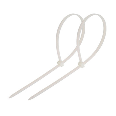 Хомут-стяжка кабельная нейлоновая 250 x3,6мм, белая, упаковка 100 шт. PROconnect
