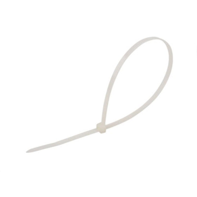Хомут-стяжка нейлоновая 300 x4,8мм 25шт белая REXANT