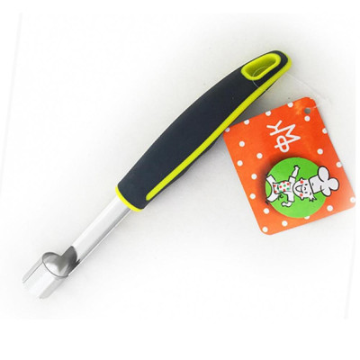 Нож из нерж стали для удаления сердцевины пласт ручка черно-зеленый COMFORT Мфк