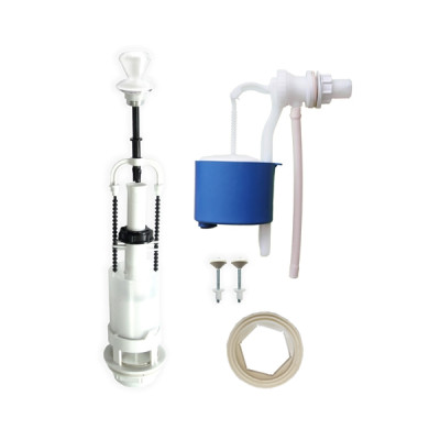 Арматура для унитаза Псков боковая подводка, белый шток (30) А110.56.16.0