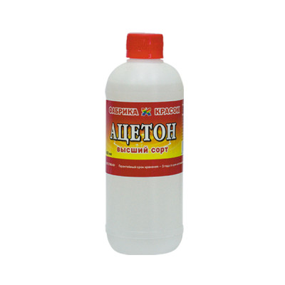 Ацетон  0,45л ПНД Фабрика Красок