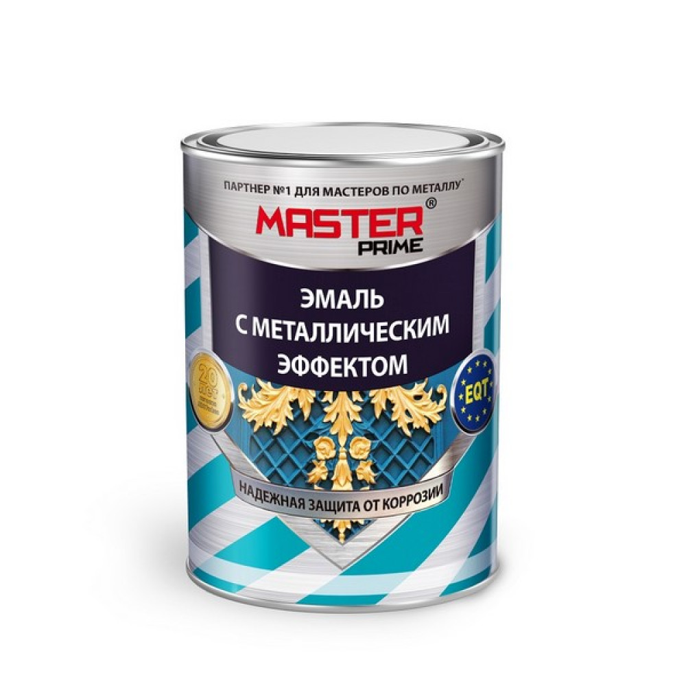 Эмаль по ржавчине алкидная FARBITEX PROFI MASTER шоколадная с металлическим эффектом 2,0л