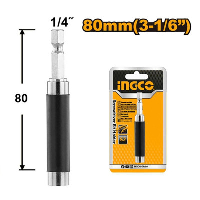 Держатель для бит магнитный INGCO ABH30801 Держатель для бит магнитный INGCO ABH30801