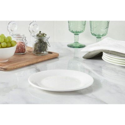 Тарелка фарфоровая десертная 18 см белый Horeca Мфк