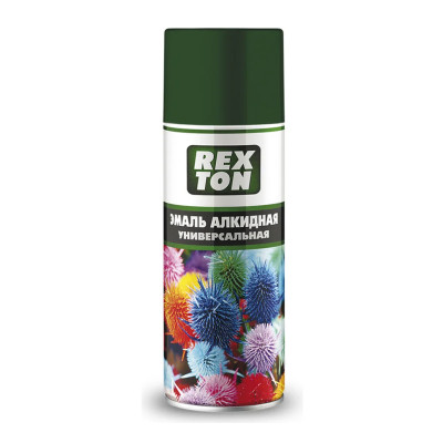 Эмаль аэроз. алкидная темно-зеленая 520мл Rexton RT101.00 Эмаль аэроз. алкидная темно-зеленая 520мл Rexton RT101.00