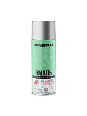 Эмаль аэроз. металлик хром 520мл Donewell DW-1027 Эмаль аэроз. металлик хром 520мл Donewell DW-1027