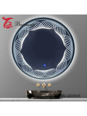 Зеркало 60*60 см с LED-подсветкой круглое BZ-BS-LED2025 Зеркало 60*60 см с LED-подсветкой круглое BZ-BS-LED2025
