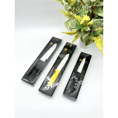 Нож керамика 15 см пласт ручка микс Fessle