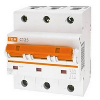 Автомат 3х-полюсной 125А 4.5кл Автомат 3х-полюсной 125А 4.5кл