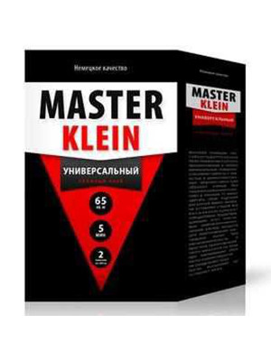 Клей обойный Мастер Кляйн универсальный (картон) 500гр (65м2) Клей обойный Мастер Кляйн универсальный (картон) 500гр (65м2)