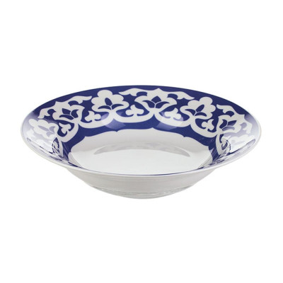 Тарелка фарфоровая суповая 24 см 500 мл Идиллия ВОСТОК Добрушский