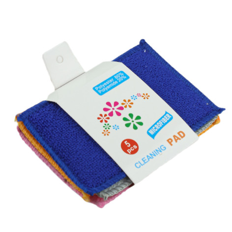 Салфетка 5 шт 10*15 см для посуды в ассортименте Baizheng